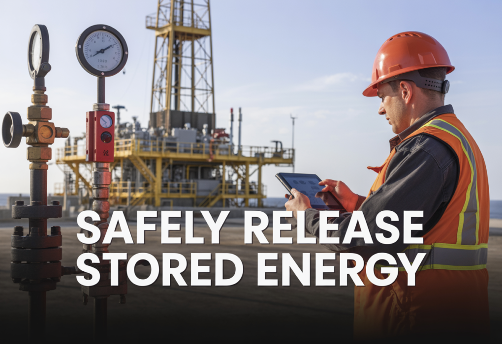How to Safely Release Stored Energy in Rig Operations