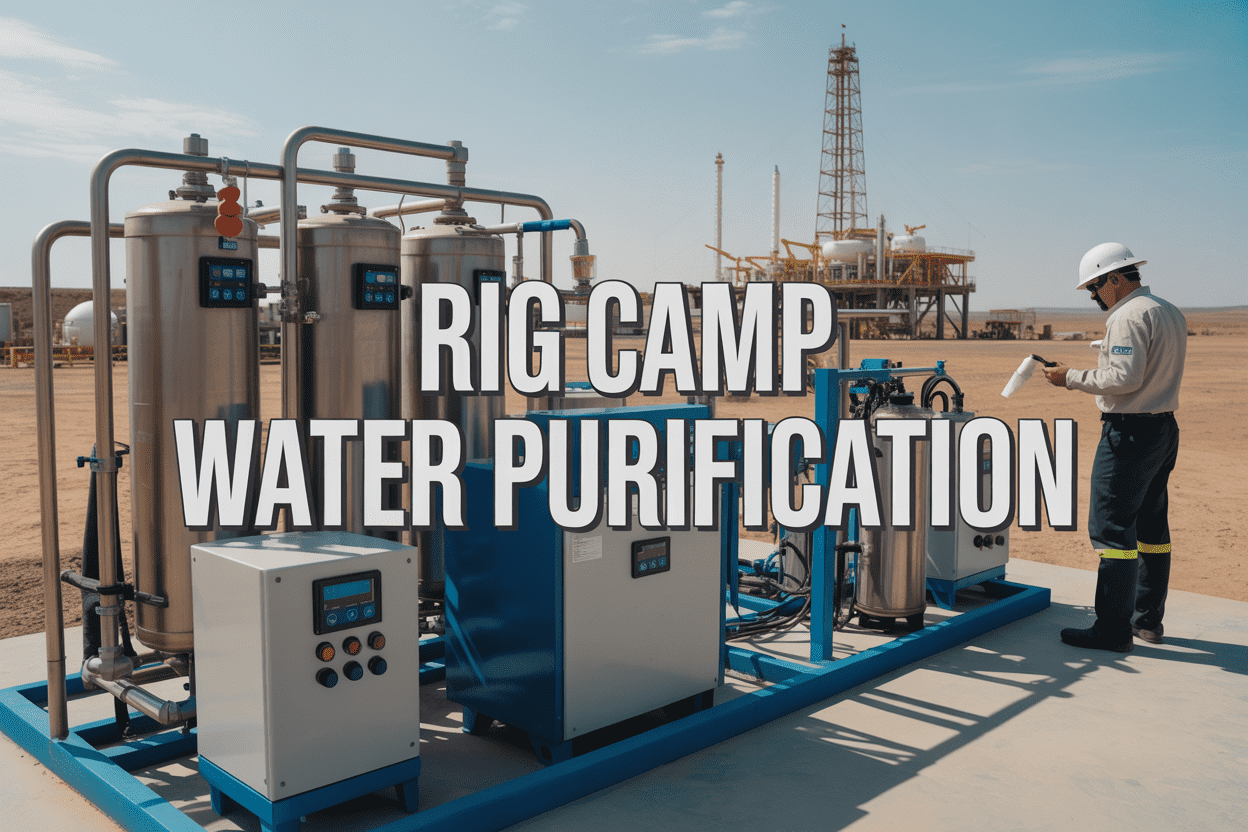 The Ultimate Guide to Rig Camp Water Purification Access to clean, safe drinking water becomes a critical challenge when your crew operates miles from civilization. For rig camp managers, site supervisors, and safety coordinators responsible for remote drilling operations, ensuring reliable rig camp water purification can mean the difference between a successful project and a health crisis that shuts down your entire operation. Remote locations face unique water contamination risks that standard municipal systems never encounter. From drilling fluids and chemical runoff to naturally occurring bacteria and sediment, your crew's water supply needs protection that goes far beyond basic filtration. This guide walks you through the essential water purification technologies that keep remote crews safe and productive. You'll discover how to select the right mobile water treatment units for your specific operation size and contamination risks. We'll also cover proven maintenance protocols that ensure your oil rig water systems perform reliably when your team needs them most. Understanding Water Contamination Risks in Remote Rig Camps Common waterborne pathogens threatening worker health Remote rig camps face serious health risks from waterborne pathogens that can quickly spread through worker populations. Bacteria like E. coli, Salmonella, and Campylobacter commonly contaminate water sources near drilling operations, causing severe gastrointestinal illness that sidelines crews for days or weeks. Viral contaminants including Norovirus and Rotavirus spread rapidly in confined camp environments, creating devastating outbreaks that can shut down operations entirely. Parasitic threats pose equally dangerous risks to rig camp water safety. Giardia and Cryptosporidium cysts survive standard chlorination procedures, requiring advanced water treatment systems to eliminate them effectively. These microscopic parasites cause prolonged digestive issues that significantly impact worker productivity and morale. Legionella bacteria present a particularly insidious threat in rig camp water systems. These pathogens multiply in warm water storage tanks and distribution pipes, causing Legionnaire's disease through inhalation of contaminated water droplets during showers or equipment cleaning. The respiratory illness can prove fatal if left untreated, making proper water system maintenance critical for worker safety. Chemical pollutants from industrial operations Industrial drilling operations introduce multiple chemical contaminants into local water supplies. Hydraulic fracturing fluids containing benzene, toluene, and xylene seep into groundwater sources, creating long-term contamination that standard filtration cannot address. These volatile organic compounds require specialized activated carbon systems and advanced oxidation processes for effective removal. Drilling muds and completion fluids contain heavy concentrations of polymers, surfactants, and biocides that persist in water supplies. These chemicals disrupt natural water chemistry and create taste and odor problems that make water unsuitable for consumption without proper treatment. Many of these compounds resist conventional purification methods, demanding sophisticated reverse osmosis systems for adequate removal. Fuel spills and hydraulic fluid leaks create petroleum hydrocarbon contamination that requires immediate remediation. Diesel fuel components and lubricating oils form persistent films on water surfaces while dissolving into the water column, creating both acute health risks and equipment fouling problems in water treatment systems. Heavy metals and sediment contamination sources Natural geological formations around drilling sites often contain elevated levels of heavy metals that leach into water supplies. Iron, manganese, and hydrogen sulfide create immediate taste and odor issues while causing long-term health concerns. These metals also accelerate corrosion in water distribution systems and treatment equipment. Drilling operations disturb subsurface formations containing arsenic, lead, and chromium deposits. These toxic metals accumulate in human tissue over time, causing neurological damage and organ failure. Standard water treatment methods cannot effectively remove heavy metals, requiring specialized ion exchange resins or chelation systems. Sediment contamination from disturbed soil creates multiple water quality problems. Fine clay particles remain suspended in water supplies, creating turbidity that interferes with disinfection processes and clogs filtration systems. Coarser sediments carry absorbed contaminants and provide protected environments for bacterial growth. Cost implications of contaminated water supply Contaminated water supplies create massive financial liabilities for rig camp operations. Medical expenses for treating waterborne illnesses can reach thousands of dollars per affected worker, while lost productivity from sick crews multiplies these costs exponentially. Emergency medical evacuations from remote locations add substantial helicopter and hospital charges to contamination incidents. Equipment damage from poor water quality creates ongoing maintenance expenses that drain operational budgets. Mineral deposits and bacterial biofilms corrode pumps, pipes, and heating systems, requiring frequent repairs and premature replacements. Scaling in boilers and heat exchangers reduces efficiency while increasing fuel consumption costs. Regulatory compliance failures result in hefty fines and potential operation shutdowns. Environmental agencies impose strict penalties for water quality violations, while worker safety violations trigger OSHA investigations that can halt drilling activities for weeks. Legal liability from worker illnesses creates long-term financial exposure that far exceeds the cost of proper rig camp water purification systems. Essential Water Purification Technologies for Rig Camps Reverse Osmosis Systems for Comprehensive Filtration Reverse osmosis stands as the gold standard for rig camp water purification, delivering hospital-grade water quality in the harshest environments. These systems push water through semi-permeable membranes at high pressure, removing up to 99% of dissolved solids, salts, bacteria, viruses, and chemical contaminants. For drilling operations where water quality directly impacts crew health and equipment longevity, RO systems provide unmatched reliability. Modern rig camp water systems integrate multiple RO stages to handle varying water conditions. The first stage typically removes larger particles and chlorine, protecting downstream membranes from damage. Secondary and tertiary stages progressively reduce total dissolved solids (TDS) levels to acceptable standards. High-pressure pumps maintain optimal operating pressure, usually between 150-600 PSI, depending on feed water quality and desired output. Energy recovery devices have revolutionized RO efficiency in remote operations. These systems capture energy from high-pressure concentrate streams and transfer it to incoming feed water, reducing overall power consumption by 30-60%. This proves especially valuable for offshore rigs and remote drilling sites where energy costs run high. Capacity planning requires careful consideration of crew size, operational demands, and backup requirements. Standard configurations range from 1,000 to 50,000 gallons per day, with modular designs allowing easy expansion as operations scale. Pre-treatment systems, including multimedia filters and softeners, extend membrane life and maintain consistent performance across varying source water conditions. UV Sterilization for Pathogen Elimination Ultraviolet sterilization provides rapid, chemical-free disinfection that destroys bacteria, viruses, and protozoa without altering water taste or chemistry. UV systems emit high-intensity light at 254 nanometers, disrupting pathogen DNA and rendering microorganisms unable to reproduce. This technology works instantly, requiring no contact time or chemical residuals. Industrial UV systems designed for rig camp water treatment feature robust stainless steel chambers with multiple high-output lamps. These units handle flow rates from 5 to 500 gallons per minute while maintaining consistent disinfection performance. Advanced ballast systems provide stable lamp operation despite voltage fluctuations common in remote power systems. Digital monitoring displays track lamp hours, intensity levels, and system alarms, enabling proactive maintenance scheduling. Medium-pressure UV lamps offer superior performance compared to traditional low-pressure units. These systems generate broader spectrum light that effectively destroys chlorine-resistant pathogens like Cryptosporidium and Giardia. While initial costs run higher, medium-pressure lamps require fewer units to achieve the same disinfection levels, reducing maintenance complexity and spare parts inventory. Water quality significantly impacts UV effectiveness. High turbidity, iron content, or organic compounds can shield pathogens from UV exposure. Pre-filtration typically brings turbidity below 1 NTU and removes UV-absorbing compounds. UV transmittance testing ensures adequate light penetration through the water column. Systems include automatic quartz sleeve cleaning mechanisms to maintain optimal lamp performance in challenging water conditions. Multi-Stage Filtration for Sediment and Chemical Removal Multi-stage filtration systems create comprehensive barriers against sediment, chemicals, and taste-affecting compounds through progressive treatment stages. Each filtration level targets specific contaminant types, building layered protection that ensures consistent water quality regardless of source water variations. These systems prove especially valuable for rig camps dealing with variable water supplies or challenging environmental conditions. The initial stage typically employs wound or pleated sediment filters rated between 5-50 microns, capturing sand, silt, rust particles, and other suspended solids. These pre-filters protect downstream components while extending overall system life. Backwashable multimedia filters using graded sand, anthracite, and garnet media handle higher sediment loads automatically, reducing manual maintenance requirements. Activated carbon filtration removes chlorine, organic chemicals, volatile compounds, and taste-affecting substances. Granular activated carbon (GAC) beds provide extensive contact time for thorough chemical adsorption. Block carbon filters offer higher surface area and finer filtration capability. Specialty carbons target specific contaminants like petroleum products or industrial solvents commonly encountered near drilling operations. Ion exchange resins address hardness, heavy metals, and specific ionic contaminants. Mixed bed systems simultaneously remove both cationic and anionic species, producing high-purity water suitable for boiler feed or sensitive equipment applications. Separate cation and anion beds allow regeneration flexibility and extended service cycles. Filtration Stage Target Contaminants Typical Rating Replacement Frequency Sediment Particles, rust, sand 5-50 microns 30-90 days Carbon Block Chlorine, organics 0.5-5 microns 60-180 days GAC Chemicals, taste/odor N/A 90-365 days Ion Exchange Hardness, metals N/A 180-730 days Automated backwash systems maintain filter performance while minimizing manual intervention. Programmable controllers monitor pressure differentials, flow rates, and service time to optimize cleaning cycles. Remote monitoring capabilities allow technical support teams to track system performance and predict maintenance needs from off-site locations. Selecting the Right Purification System for Your Operation Assessing Daily Water Consumption Requirements Getting your water consumption calculations right makes the difference between smooth operations and costly system failures. Start by gathering data on your camp's population, including permanent staff, rotating crews, and contractors. Each person typically consumes 50-150 gallons per day, depending on climate conditions and operational demands. Document water usage across all camp activities: drinking, cooking, sanitation, equipment cleaning, and emergency reserves. Industrial operations like drilling mud mixing or equipment washing can push daily consumption well beyond residential standards. Camp kitchens alone consume 15-25 gallons per person per day, while shower facilities add another 20-40 gallons. Consider seasonal variations and operational phases. Drilling campaigns require substantially more water than maintenance periods. Hot climates increase consumption by 20-30% due to higher hydration needs and cooling requirements. Build in a 25-40% buffer above calculated daily needs to handle peak demand periods and system maintenance downtime. Track historical consumption data from similar operations to validate your estimates. Many operators underestimate actual usage, leading to undersized systems that struggle during peak demand. Document these requirements clearly - they'll drive every subsequent decision about your rig camp water purification system. Evaluating Power Supply Constraints and Energy Efficiency Power availability shapes your purification technology choices more than any other single factor. Remote locations often rely on diesel generators, making energy efficiency critical for operational costs and fuel logistics. Calculate your total electrical capacity and subtract existing camp loads before determining what's available for water treatment. Reverse osmosis systems consume 3-10 kWh per 1,000 gallons produced, while UV sterilization adds minimal power draw but requires consistent voltage. Membrane bioreactors demand higher energy inputs but deliver superior treatment for complex contamination scenarios. Compare these requirements against your generator capacity and fuel supply chains. Solar integration offers compelling advantages for remote site water treatment, particularly in sunny climates. Hybrid systems combining solar panels with battery storage can reduce diesel consumption by 40-60% while providing backup power during generator maintenance. However, cloudy weather and seasonal variations require careful system sizing and backup planning. Energy recovery devices can slash power consumption in RO systems by up to 60%. These units capture pressure energy from concentrate streams, reducing the load on high-pressure pumps. While they add complexity and initial costs, the fuel savings often justify the investment within 12-18 months of operation. Comparing Maintenance Requirements and Operational Costs Smart maintenance planning prevents expensive system failures and ensures consistent water quality. Different purification technologies demand varying maintenance approaches, from simple filter replacements to complex membrane cleaning protocols. Factor in both routine maintenance and major service events when calculating total ownership costs. Technology Daily Maintenance Weekly Tasks Monthly Requirements Annual Service Multimedia Filtration Backwash monitoring Filter cleaning Media inspection Media replacement Reverse Osmosis Pressure checks Membrane flushing Chemical cleaning Membrane replacement UV Sterilization Lamp inspection Quartz cleaning Intensity monitoring Lamp replacement Chlorination Chemical dosing Tank cleaning Residual testing System calibration Consider local technical support availability and spare parts logistics. Systems requiring specialized technicians or imported components create operational vulnerabilities in remote locations. Choose technologies with simple maintenance procedures that camp personnel can handle with basic training. Calculate lifecycle costs including initial purchase, installation, consumables, energy, and replacement parts. Many operators focus solely on upfront costs, missing the bigger picture of operational expenses. A higher-quality system with better efficiency and reliability often delivers lower total costs over 5-7 years of operation. Maintenance contracts can provide cost predictability and guaranteed response times, but evaluate coverage limitations carefully. Some remote locations fall outside standard service areas, requiring custom agreements or on-site spare inventory management. Ensuring Compliance with Health and Safety Regulations Regulatory compliance protects your workforce and prevents costly shutdowns or legal issues. Different jurisdictions impose varying standards for potable water quality, wastewater discharge, and system certifications. Research applicable regulations early in your selection process - retrofitting systems for compliance costs far more than designing them correctly from the start. NSF/ANSI standards provide baseline certification for drinking water treatment components. Look for systems with NSF 61 certification for health effects and NSF 53 for contaminant reduction claims. These certifications ensure equipment meets strict safety and performance standards for potable water applications. EPA regulations govern discharge permits for treated wastewater, particularly offshore operations. Some treatment technologies produce concentrate streams requiring special handling or disposal. Factor these requirements into your system selection and operational procedures to avoid environmental violations. Occupational safety standards mandate specific procedures for chemical handling, confined space entry, and equipment maintenance. UV systems require eye protection protocols, while chlorination systems need emergency response procedures for chemical spills. Document these requirements in your standard operating procedures and training programs. Regular third-party testing validates system performance and regulatory compliance. Establish sampling protocols, testing frequencies, and documentation procedures that satisfy local authorities. Some regulations require certified laboratories for water quality testing, adding complexity to remote site operations but ensuring legal compliance and worker safety. Installation and Setup Best Practices Optimal placement strategies for maximum efficiency The placement of your rig camp water purification system directly impacts its performance, longevity, and operational costs. Smart positioning starts with understanding your site's unique characteristics and water flow patterns. Position the main purification unit on stable, level ground that can support the system's weight when fully loaded. Concrete pads or reinforced platforms work best, especially in areas prone to ground shifting or extreme weather. Keep the system at least 50 feet away from heavy machinery, generators, and fuel storage areas to minimize contamination risks and vibration damage. Consider prevailing wind directions when selecting locations. Place intake points upwind from potential contamination sources like waste disposal areas, mud pits, or exhaust stacks. This simple step prevents airborne contaminants from affecting your raw water supply. Elevation plays a crucial role in gravity-fed systems. Position intake points at the highest practical elevation to maximize natural pressure and reduce pumping requirements. For drilling sites near water bodies, maintain adequate distance from shorelines to avoid saltwater intrusion during high tides or storms. Access routes matter just as much as the primary location. Ensure maintenance vehicles can reach all system components year-round. Plan for equipment replacement scenarios by maintaining clear pathways wide enough for delivery trucks and cranes. Proper integration with existing water infrastructure Successfully integrating new purification systems with existing rig camp infrastructure requires careful planning and phased implementation. Start by mapping current water lines, pressure points, and distribution networks before making any modifications. Install bypass valves at key connection points to maintain water flow during maintenance or emergency situations. These valves let you isolate the purification system without shutting down the entire camp's water supply. Position these valves where operators can easily access them, even during harsh weather conditions. Pressure regulation becomes critical when connecting to established distribution networks. Most rig camp water systems operate at specific pressure ranges, and your purification equipment must match these specifications. Install pressure reducing valves or booster pumps as needed to maintain consistent flow rates throughout the network. Flow meters at integration points help monitor system performance and detect issues early. Place meters both upstream and downstream of purification units to track efficiency and identify potential blockages or leaks in connected infrastructure. Electrical integration requires coordination with camp power systems. Most industrial water purification systems need dedicated circuits with appropriate voltage and amperage ratings. Work with qualified electricians to ensure proper grounding and surge protection, especially in areas with frequent electrical storms. Consider water storage tank connections carefully. Existing tanks may need cleaning or modification to accommodate purified water. Install check valves to prevent backflow from storage tanks into the purification system, which could contaminate treated water. Backup system configuration for uninterrupted supply Redundancy saves operations when primary systems fail. Design backup configurations that can handle full camp water demands during maintenance periods or unexpected breakdowns. Parallel purification units offer the most reliable backup solution. Size these systems to handle 100% of peak demand independently. This approach lets you take one unit offline for maintenance while the other continues operating. Install automatic switchover valves that activate backup systems when flow or pressure drops below preset thresholds. Portable backup units provide flexibility for temporary situations. Keep mobile water treatment units on standby that can quickly connect to existing distribution networks. These units work particularly well for short-term maintenance windows or emergency repairs. Emergency water storage extends your backup capabilities beyond equipment redundancy. Calculate camp water consumption during peak periods and maintain reserve supplies for 72-96 hours of operation. Position emergency storage tanks to gravity-feed critical areas like kitchens, medical facilities, and firefighting systems. Generator backup power ensures purification systems continue operating during electrical outages. Size generators to handle the full electrical load of primary and backup purification equipment plus essential camp systems. Test backup power systems monthly under actual load conditions to verify performance. Communication systems notify operators immediately when backup systems activate. Install alarm panels in control rooms and maintenance areas that clearly indicate which systems are offline and which backups are running. Remote monitoring capabilities let off-site personnel track system status and coordinate emergency responses. Cross-connection prevention protects treated water quality during backup operations. Install appropriate backflow preventers and air gaps to keep contaminated water from entering purified water lines during system switches or emergency conditions. Maintenance Protocols for Peak Performance Daily Monitoring and Quality Testing Procedures Establishing consistent daily monitoring routines forms the backbone of any successful rig camp water purification system. Water quality can change rapidly in remote locations due to environmental factors, equipment wear, or source contamination. Operators should conduct visual inspections of all system components each morning, checking for leaks, unusual noises, or pressure fluctuations that could signal developing problems. Testing critical parameters like pH, chlorine residual, turbidity, and total dissolved solids (TDS) must occur at multiple points throughout the day. Most industrial water purification systems require readings every 4-6 hours during peak operation periods. Document all measurements in maintenance logs using calibrated instruments, as these records become essential for regulatory compliance and system optimization. Automated monitoring systems equipped with real-time sensors provide continuous oversight of rig camp water safety parameters. These systems can trigger alarms when readings exceed predetermined thresholds, allowing immediate corrective action. However, manual verification remains crucial since sensors can drift or malfunction in harsh drilling site conditions. Filter Replacement Schedules and Inventory Management Proactive filter management prevents costly system failures and ensures consistent water quality across your operation. Different filtration stages have varying lifespans based on source water conditions, flow rates, and contamination levels. Pre-filters typically require replacement every 30-90 days, while carbon filters may last 6-12 months under normal conditions. Create detailed replacement schedules based on manufacturer specifications and actual usage data from your remote site water treatment system. Track filter performance metrics like differential pressure across each stage, as rising pressure differentials indicate clogged media requiring immediate attention. Filter Type Typical Lifespan Replacement Indicator Inventory Level Sediment Pre-filter 30-60 days Pressure differential ＞15 PSI 6-month supply Carbon Block 6-12 months Chlorine breakthrough 3-month supply Reverse Osmosis Membrane 2-3 years TDS increase ＞10% 1 spare unit UV Lamp 12 months Operating hours 2 spare units Maintain adequate spare inventory to prevent supply chain disruptions from affecting water quality. Remote drilling locations often face extended delivery times, making strategic stockpiling essential for uninterrupted operations. System Cleaning and Sanitization Protocols Regular sanitization prevents biofilm formation and bacterial growth within mobile water treatment units. Implement weekly cleaning cycles using approved disinfectants like sodium hypochlorite or hydrogen peroxide solutions. The cleaning process involves isolating individual system components, flushing with sanitizing solutions, and allowing proper contact time for microbial elimination. Storage tanks require monthly deep cleaning to remove accumulated sediments and prevent stagnation. Drain tanks completely, scrub interior surfaces with appropriate cleaning agents, and rinse thoroughly before refilling. UV sterilization chambers need quarterly maintenance, including lamp replacement and quartz sleeve cleaning to maintain optimal disinfection efficiency. Document all sanitization activities with timestamps, chemical concentrations, and contact times. This documentation proves compliance with health regulations and helps identify patterns in contamination sources or system vulnerabilities. Troubleshooting Common Operational Issues Low water pressure ranks among the most frequent problems in offshore water purification systems. Check pump operations, filter conditions, and pipeline integrity when pressure drops occur. Clogged pre-filters often cause sudden pressure reductions, while gradual decreases suggest membrane fouling or pump wear. High TDS readings in treated water typically indicate membrane failure or improper system configuration. Verify reject valve settings, check membrane seals, and confirm adequate pressure across the reverse osmosis stage. Sometimes simply adjusting operating parameters can restore proper performance without component replacement. Taste and odor complaints usually stem from carbon filter saturation or bacterial growth in storage systems. Replace activated carbon media and sanitize downstream components to resolve these issues quickly. Poor UV lamp performance manifests as elevated microbial counts, requiring immediate lamp inspection and potential replacement to maintain rig camp water quality standards. Temperature extremes common in remote locations can affect system performance. Cold weather may require heating elements to prevent freezing, while excessive heat can damage membranes and reduce chemical effectiveness. Install appropriate temperature controls and insulation to protect your oil rig water systems from environmental extremes. Quality Control and Testing Procedures Implementing Regular Water Quality Testing Schedules Consistent monitoring forms the backbone of any successful rig camp water purification program. Daily testing should focus on basic parameters like pH, turbidity, and residual chlorine levels. These quick checks take minutes but catch problems before they escalate into serious health risks or equipment damage. Weekly comprehensive testing expands the scope to include bacterial contamination, heavy metals, and chemical contaminants. Many rig camps find success with portable testing kits that provide immediate results for critical parameters. Laboratory analysis should supplement field testing monthly, especially for complex contaminants that require specialized equipment to detect. The testing schedule must account for seasonal variations and operational changes. During heavy drilling periods or weather events, increase testing frequency to twice daily. Remote locations often face challenges with sample transportation to certified labs, making on-site testing capabilities even more valuable. Smart scheduling prevents gaps in monitoring coverage. Assign backup personnel to conduct tests when primary operators are off-shift. Digital logging systems help track when tests are due and flag any missed assessments. Many operations use smartphone apps to send automatic reminders and ensure consistency across different shifts. Understanding Acceptable Contamination Levels and Standards Different regulatory bodies establish varying standards for rig camp water quality testing, but EPA drinking water standards provide a solid baseline for most operations. Total coliform bacteria must remain at zero colonies per 100ml sample, while nitrates should stay below 10 mg/L to prevent methemoglobinemia risks. Heavy metals require particular attention in industrial environments. Lead concentrations must stay below 0.015 mg/L, while mercury cannot exceed 0.002 mg/L. These low threshold levels demand sensitive testing equipment and careful sample handling procedures. Contaminant Maximum Allowable Level Health Impact E. coli 0 colonies/100mL Gastrointestinal illness Lead 0.015 mg/L Neurological damage Arsenic 0.010 mg/L Cancer risk Turbidity 4 NTU Indicator of filtration effectiveness pH 6.5-8.5 Equipment corrosion/effectiveness Chemical disinfection byproducts present another concern. Total trihalomethanes should remain below 0.08 mg/L, while haloacetic acids must stay under 0.06 mg/L. These compounds form when chlorine interacts with organic matter, making source water quality crucial for meeting these standards. Physical parameters like turbidity affect both health and treatment effectiveness. Water clarity above 4 NTU indicates filtration problems and may harbor harmful microorganisms. Most rig camp water purification systems target turbidity below 1 NTU for optimal performance. Documentation Requirements for Regulatory Compliance Proper documentation protects operations from liability while demonstrating commitment to worker safety. Daily logs must record all test results, even when values fall within acceptable ranges. Include operator names, testing times, and any unusual observations or corrective actions taken. Chain of custody forms become critical when sending samples to external laboratories. Document sample collection times, storage conditions, and transportation methods. Any break in the chain compromises test validity and regulatory acceptance. Monthly summary reports should compile all testing data and highlight trends or recurring issues. Include equipment maintenance records, calibration certificates for testing instruments, and staff training documentation. Many regulatory agencies require these comprehensive reports during inspections. Emergency response documentation proves equally important. Record any water quality failures, including immediate actions taken, notification procedures followed, and remediation timelines. Document alternative water sources used during system downtime and verification testing before returning to normal operations. Digital record-keeping systems offer advantages over paper logs, including automatic backups, easier data analysis, and reduced risk of lost documentation. Cloud-based platforms allow real-time access for regulatory inspectors and corporate oversight teams while maintaining secure data storage. References and Resources Industry Standards and Regulations Water quality in rig camps must meet specific industry standards to protect worker health and operational integrity. The American Water Works Association (AWWA) provides comprehensive guidelines for rig camp water purification systems, particularly AWWA Standard C651 for disinfection equipment. The Occupational Safety and Health Administration (OSHA) mandates strict water quality requirements under 29 CFR 1926.51, covering potable water standards for construction sites and remote operations. International Association of Drilling Contractors (IADC) publishes best practices specifically for oil rig water systems and remote site water treatment. Their guidelines cover everything from source water evaluation to distribution system maintenance. For offshore operations, the International Maritime Organization (IMO) provides additional regulatory frameworks that govern offshore water purification systems. The Environmental Protection Agency's Safe Drinking Water Act establishes maximum contaminant levels that all industrial water purification systems must achieve. These standards apply regardless of location, making compliance essential for remote drilling operations. Technical Resources and Manufacturer Information Leading manufacturers of mobile water treatment units provide extensive technical documentation and support resources. Companies like Veolia, Evoqua, and Pentair offer specialized solutions for drilling site water solutions with comprehensive installation and maintenance guides. The Water Quality Association (WQA) maintains a database of certified equipment suitable for remote applications. Their Gold Seal certification program helps operators identify reliable remote location water filtration systems that meet rigorous performance standards. Professional organizations such as the Water Environment Federation (WEF) and International Water Association (IWA) publish research papers and case studies specific to challenging environments like rig camps. These resources provide valuable insights into emerging technologies and proven methodologies for rig camp water safety. Testing and Monitoring Resources Rig camp water quality testing requires access to reliable laboratory services and field testing equipment. The National Sanitation Foundation (NSF) maintains lists of accredited laboratories capable of analyzing water samples from remote locations. Portable testing kits from manufacturers like Hach, LaMotte, and Palintest enable on-site monitoring of critical parameters. These tools allow operators to maintain continuous oversight of their water treatment systems without depending on external laboratories for routine monitoring. The Centers for Disease Control and Prevention (CDC) provides guidance on water testing protocols specific to remote work sites, including recommended testing frequencies and parameters for different types of operations. Clean, safe water at your rig camp isn't a luxury—it's essential for keeping your crew healthy and your operation running smoothly. From understanding contamination risks to picking the right purification system, proper setup, and ongoing maintenance, every step matters when you're dealing with remote locations and challenging conditions. The key is finding a system that matches your camp size, water source quality, and operational demands while staying on top of regular testing and upkeep. Don't wait until you have a water quality crisis on your hands. Take action now to evaluate your current water purification setup and identify any gaps that could put your team at risk. Your crew depends on safe drinking water to perform their best work, and investing in the right purification technology and maintenance protocols will pay off in healthier workers, fewer sick days, and smoother operations overall.