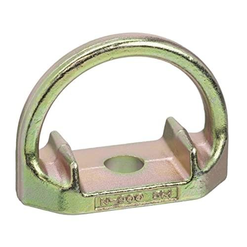 Peakworks Durable, Steel Anchorage W 5/8" Hole, Silver/Brass, Sta...