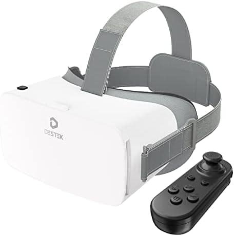 DESTEK V5 VR Headset for Phone with Controller